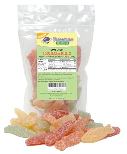 Sour Swedish Fish Candy | Sweet Meets Tangy